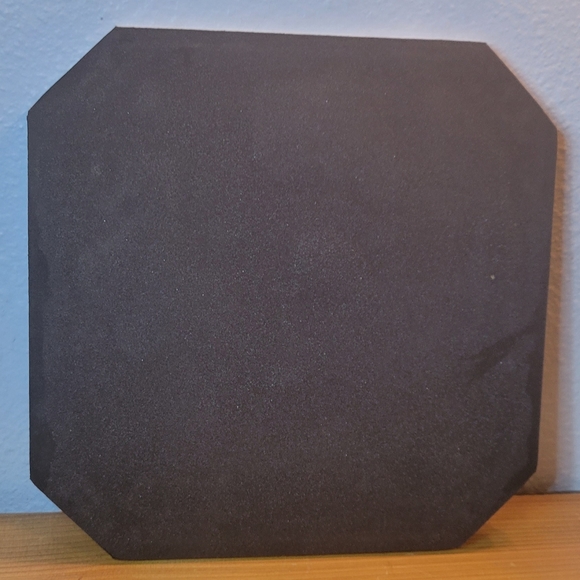 Vtg Hot Plate Ceramic Pad Coaster Picnic Basket Bear Tea Party Woods Tree Honey - Picture 3 of 3